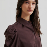 Samanta Shirt - Chocolate Plum