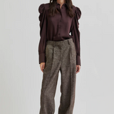 Samanta Shirt - Chocolate Plum