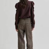 Samanta Shirt - Chocolate Plum