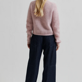 Andrea Rib Cardigan - Sepia Rose