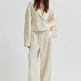 Dazzle Sateen Blazer - Jet Stream