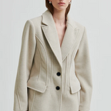 Mood Blazer - Beige Melange