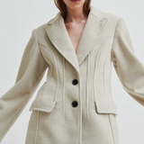 Mood Blazer - Beige Melange