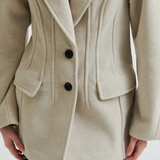 Mood Blazer - Beige Melange