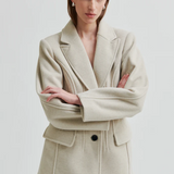 Mood Blazer - Beige Melange
