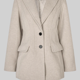 Mood Blazer - Beige Melange