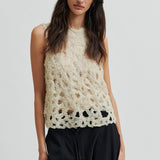 Gleam Beaded Top - Summer Sand