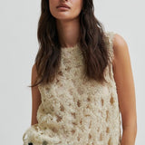 Gleam Beaded Top - Summer Sand