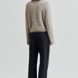 Karla Fluffy Cardigan - Pumice Stone