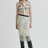 Wila Lace Shirt - Tofu