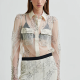 Wila Lace Shirt - Tofu