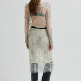 Wila Lace Shirt - Tofu