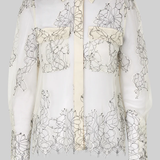Wila Lace Shirt - Tofu
