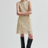 Gleam Beaded Dress - Summer Sand