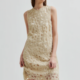 Gleam Beaded Dress - Summer Sand