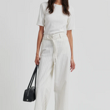 Cliss Stripe Jean - Tofu