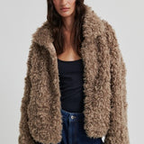 Curlie Jacket - Beige