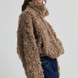 Curlie Jacket - Beige