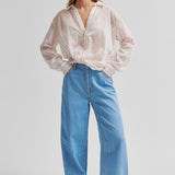 Chevy Twist Front Stripe Shirt - Creampuff