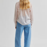 Chevy Twist Front Stripe Shirt - Creampuff