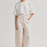 Reece Barrel Leg Jean - Crystal Pink