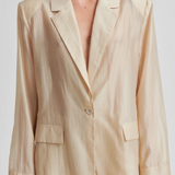 Lusana Blazer - Soft Beige