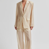 Lusana Blazer - Soft Beige
