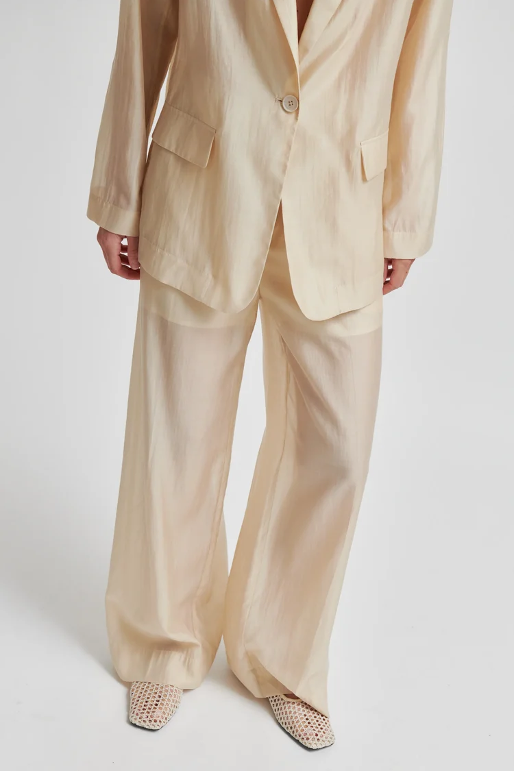 Lusana Pant - Soft Beige