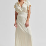 Shera Dress - Alabaster Gleam