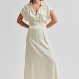 Shera Dress - Alabaster Gleam