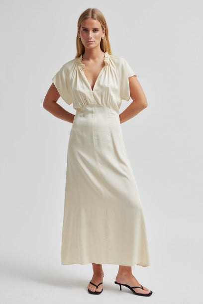 Shera Dress - Alabaster Gleam