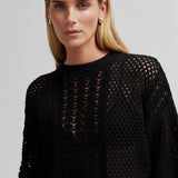 Deya Knit SS Top - Black
