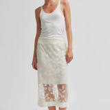 Salema Sequin Skirt - Eggnog