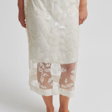 Salema Sequin Skirt - Eggnog