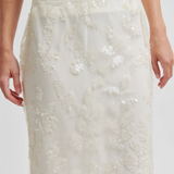 Salema Sequin Skirt - Eggnog