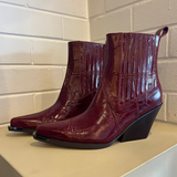 Jessie Ankle Boot - Burgundy Choc