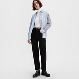 Ribcage Straight Ankle Jeans - Black Sprout