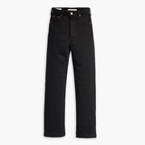 Ribcage Straight Ankle Jeans - Black Sprout