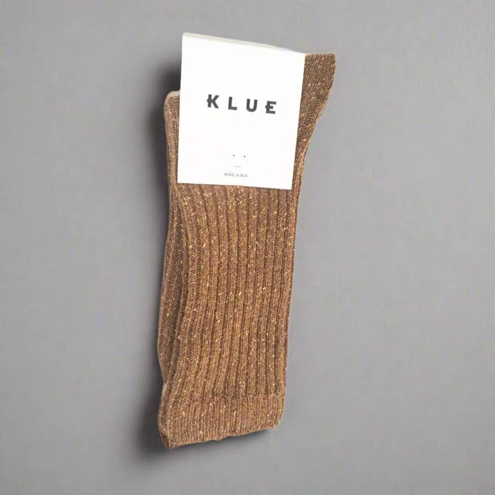 Silk and Wool Dust Star Socks