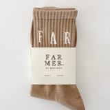 FAR MER Boot Socks - Cinnamon