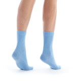 Cashmere Mid Sock - Bleu