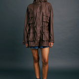 Excursion Raincoat - Chocolate
