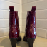 Jessie Ankle Boot - Burgundy Choc