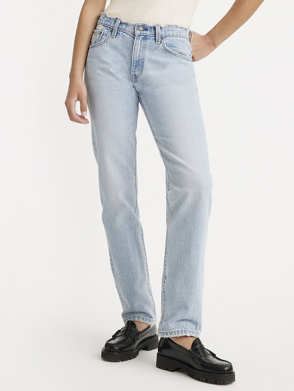 Middy Straight Jeans - Blasted Stone