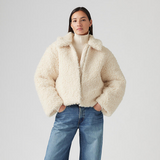 Kate Sherpa Jacket - White Swan