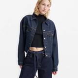 Shrunken 90's Trucker Jacket - Remember Together