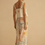 Alcio Pleated Wide Leg Pant