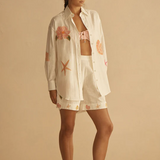 Alcio Embroidered Long Sleeve Shirt