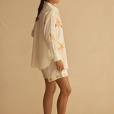 Alcio Embroidered Long Sleeve Shirt