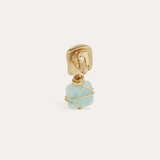 Rainbow Square Earrings - Amazonite